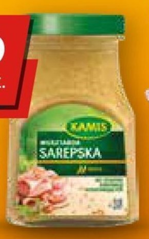 Euro Sklep Kamis musztarda sarepska 185 g oferta