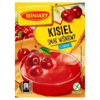 Winiary kisiel z cukrem smak wiśniowy 77 g