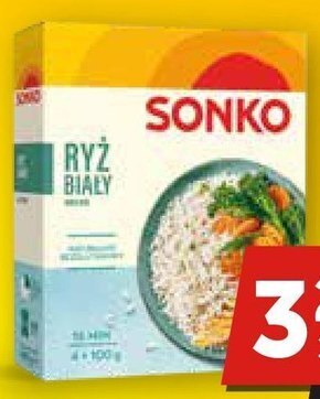 Euro Sklep Sonko ryż biały 400 g (4 x 100 g) oferta