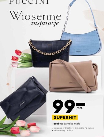 Biedronka Torebka puccini oferta