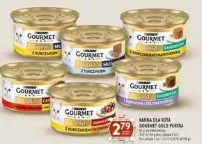 Stokrotka Gourmet gold karma dla kotów mus z wołowiną 85 g oferta