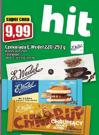 Topaz E.Wedel Czekolada 220-293g oferta