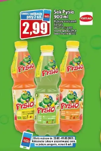Pysio sok 900ml