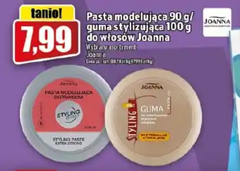 Joanna Pasta modelująca 90g i guma stylizująca 100g do włosów