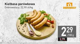 Stokrotka Market Dobrowolscy Kiełbasa parówkowa 100 g oferta