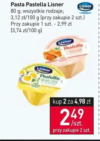 Stokrotka Market Lisner Pasta Pastella 80 g oferta