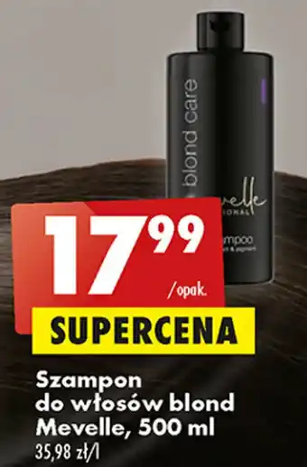 Biedronka Mevlee Szampon do włosów blond 500ml oferta