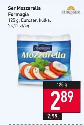 Stokrotka Market Euroser Ser mozzarella Formagia 125 g oferta
