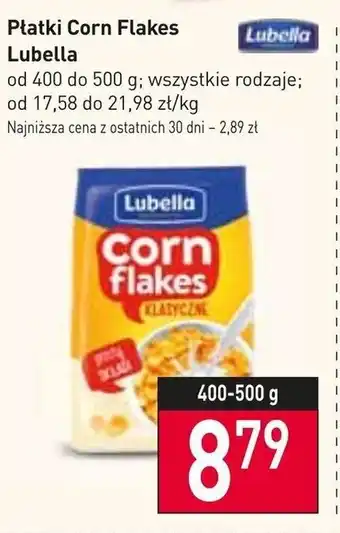 Stokrotka Market Lubella Płatki Corn Flakes 400-500 g oferta