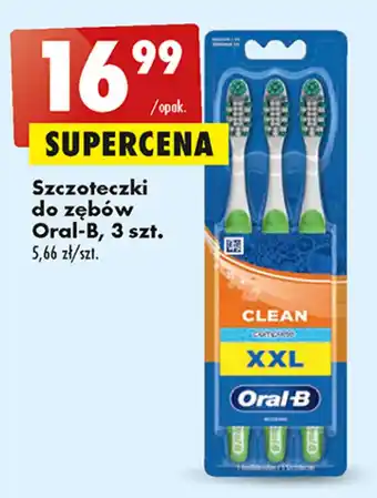 Biedronka Oral-B Szczoteczki do zębów 3szt. oferta