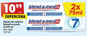 Biedronka Blend-a-Med Pasta do zębów 2x75ml oferta