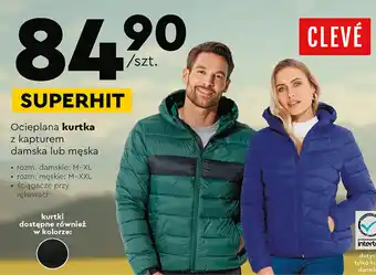Biedronka Clevé Ocieplana kurtka z kapturem oferta