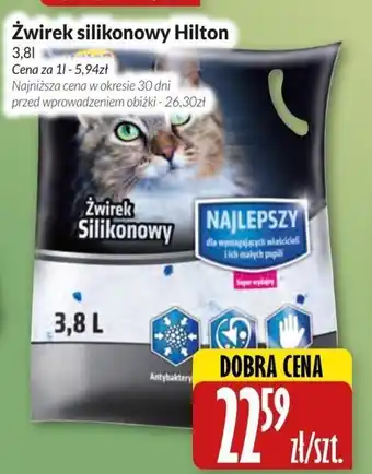Hala Wola Hilton Żwirek silikonowy 3,8 L oferta