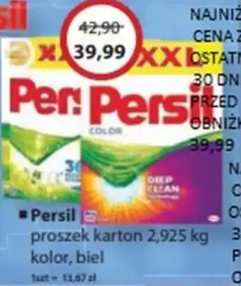 Drogeria alicja Persil proszek karton 2,925kg oferta