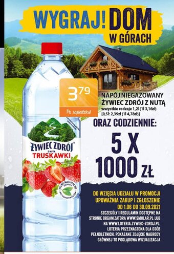 ABC Napój niegazowany Żywiec Zdrój z nutą 1,2l oferta
