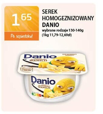 ABC Serek homogenizowany Danio 130-140g oferta