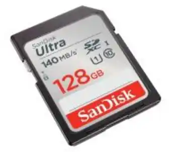 Sandisk ultra sdxc uhs-i 128gb 140mb/s