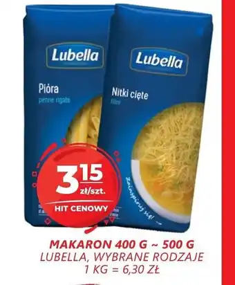 Top Market Makaron Lubella 400-500g oferta