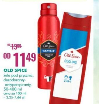SuperPharm Old Spice żele pod prysznic lub dezodoranty-antyperspiranty 50-400ml oferta
