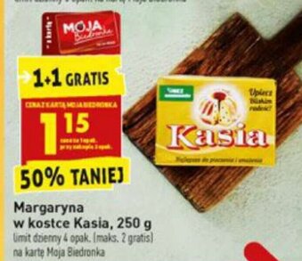 Biedronka Margaryna Kasia 250g oferta