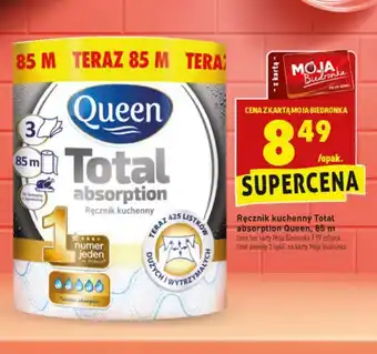 Biedronka Ręcznik kuchenny Total absorption Queen 85m oferta