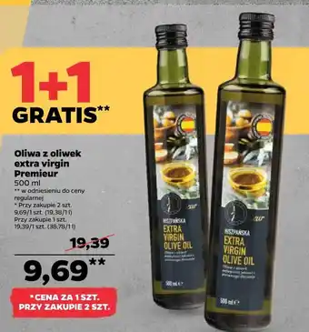 Netto Premieur Oliwa z oliwek extra virgin 500ml oferta