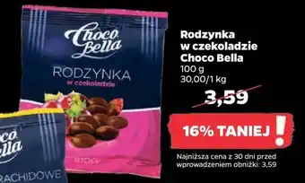 Netto Choco Bella Rodzynka w czekoladzie 100g oferta