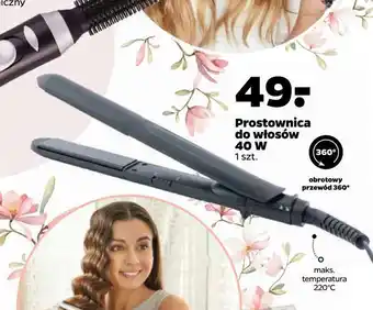 Netto Prostownica do włosów 40 w oferta