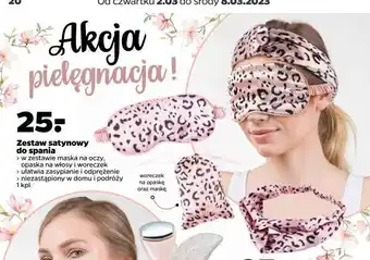 Netto Zestaw satynowy do spania oferta
