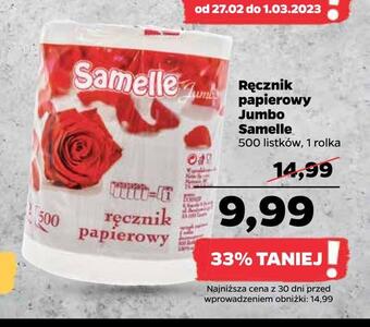 Netto Ręcznik papierowy jumbo samelle oferta