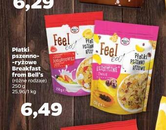 Netto Płatki pszenno- -ryżowe breakfast from bell's oferta