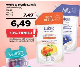 Netto Mydło w płynie luksja oferta