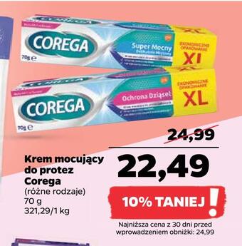 Netto Krem mocujący do protez corega oferta