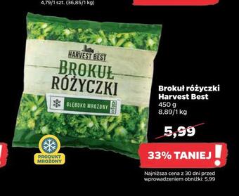 Netto Brokuł różyczki harvest best oferta