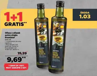 Netto Oliwa z oliwek extra virgin premieur oferta