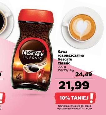 Netto Kawa rozpuszczalna nescafé classic oferta