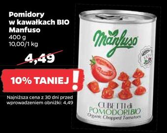 Netto Pomidory w kawałkach bio manfuso oferta