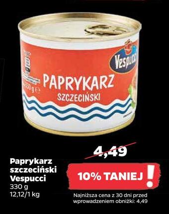 Netto Paprykarz szczeciński vespucci oferta