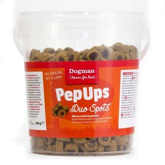 Dogman pep ups duo spots 500g