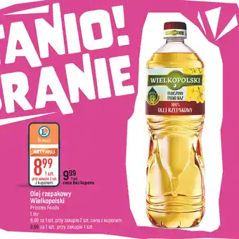 E.Leclerc Princes Foods Olej rzepakowy Wielkopolski oferta