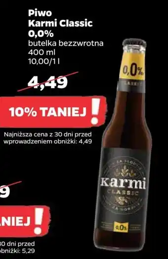 Netto Karmi Classic Piwo 0,0% 400ml oferta