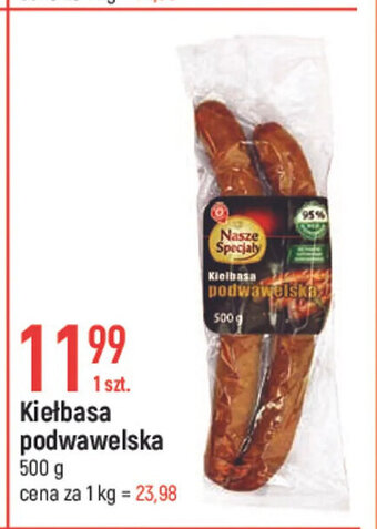 E.Leclerc Nasze Specjały Kiełbasa podwawelska 500g oferta