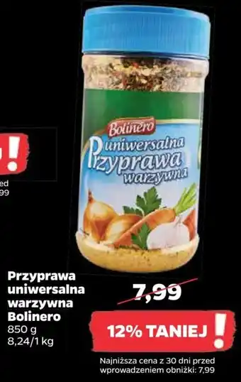 Netto Bolinero Przyprawa uniwersalna warzywna 850g oferta