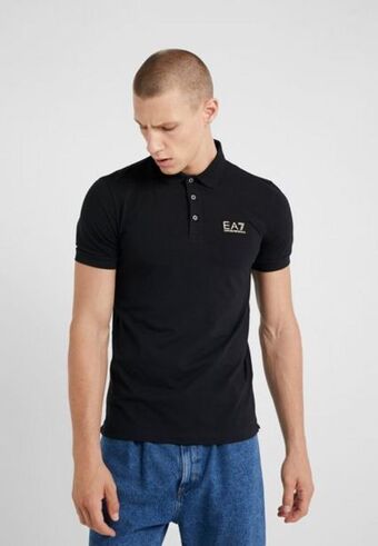 Zalando Koszulka polo - black oferta