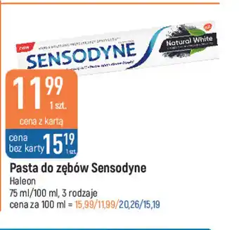 E.Leclerc Haleon Pasta do zębów Sensodyne 75ml oferta