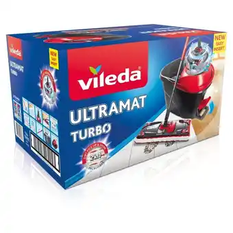 Auchan Vileda ultramat turbo zestaw mop obrotowy oferta