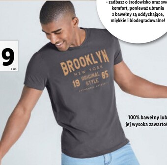 Lidl T-shirt męski oferta