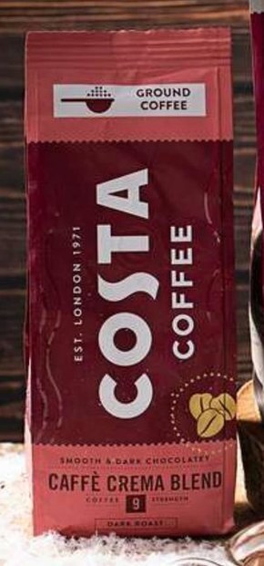 Costa coffee caffé crema blend kawa palona mielona 200 g