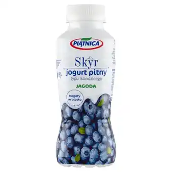 Eurocash Piątnica skyr jogurt pitny typu islandzkiego jagoda 330 ml oferta