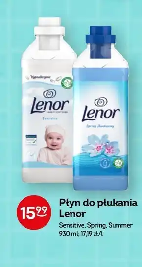 Żabka Lenor sensitive płyn do płukania tkanin 64 prań oferta